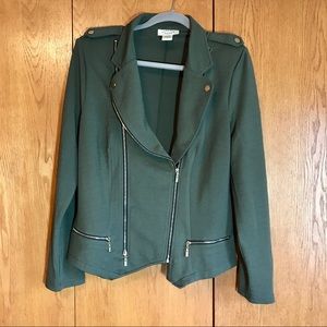 Classy Army-Green Blazer